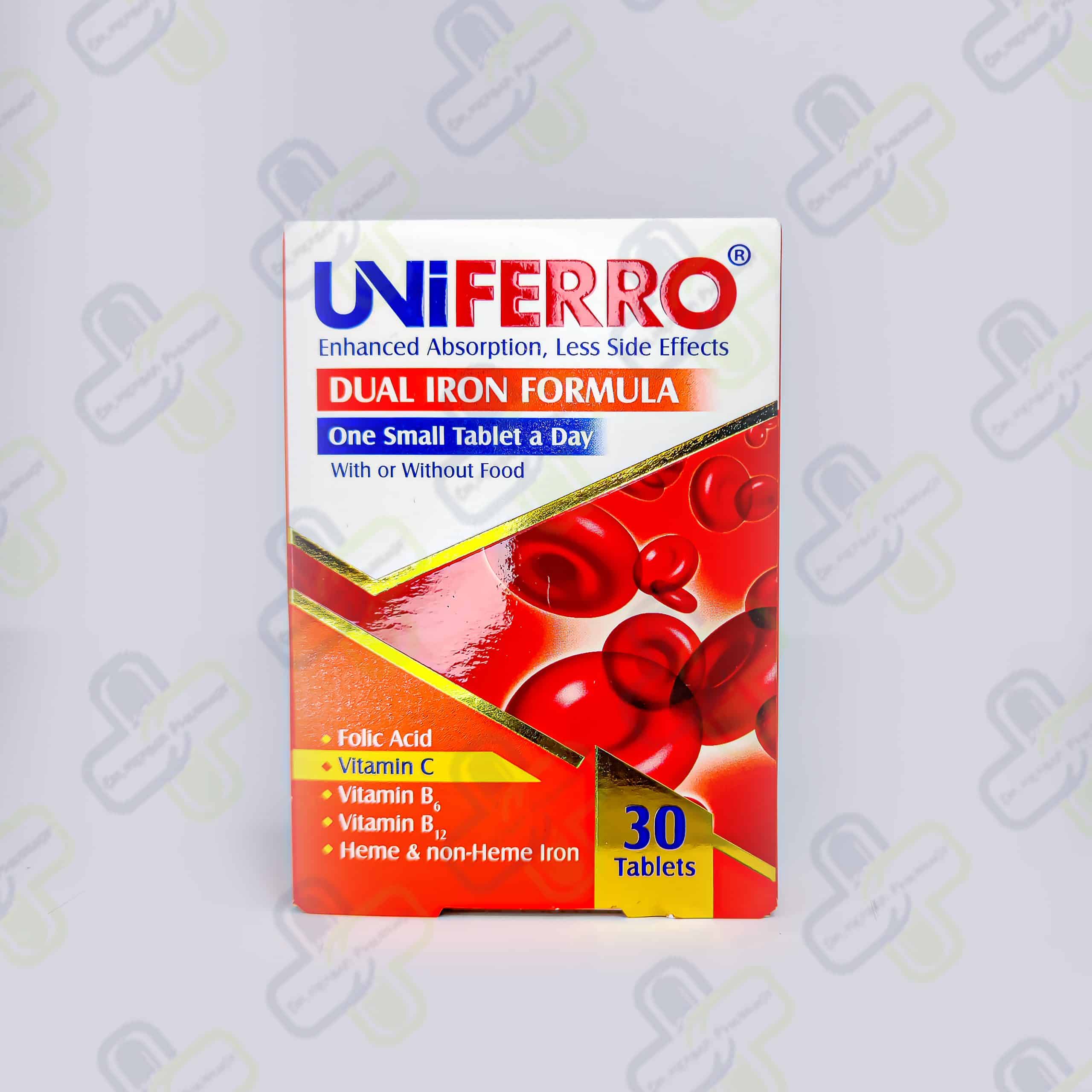 قرص یونی فرو ابیان دارو 30 عددی