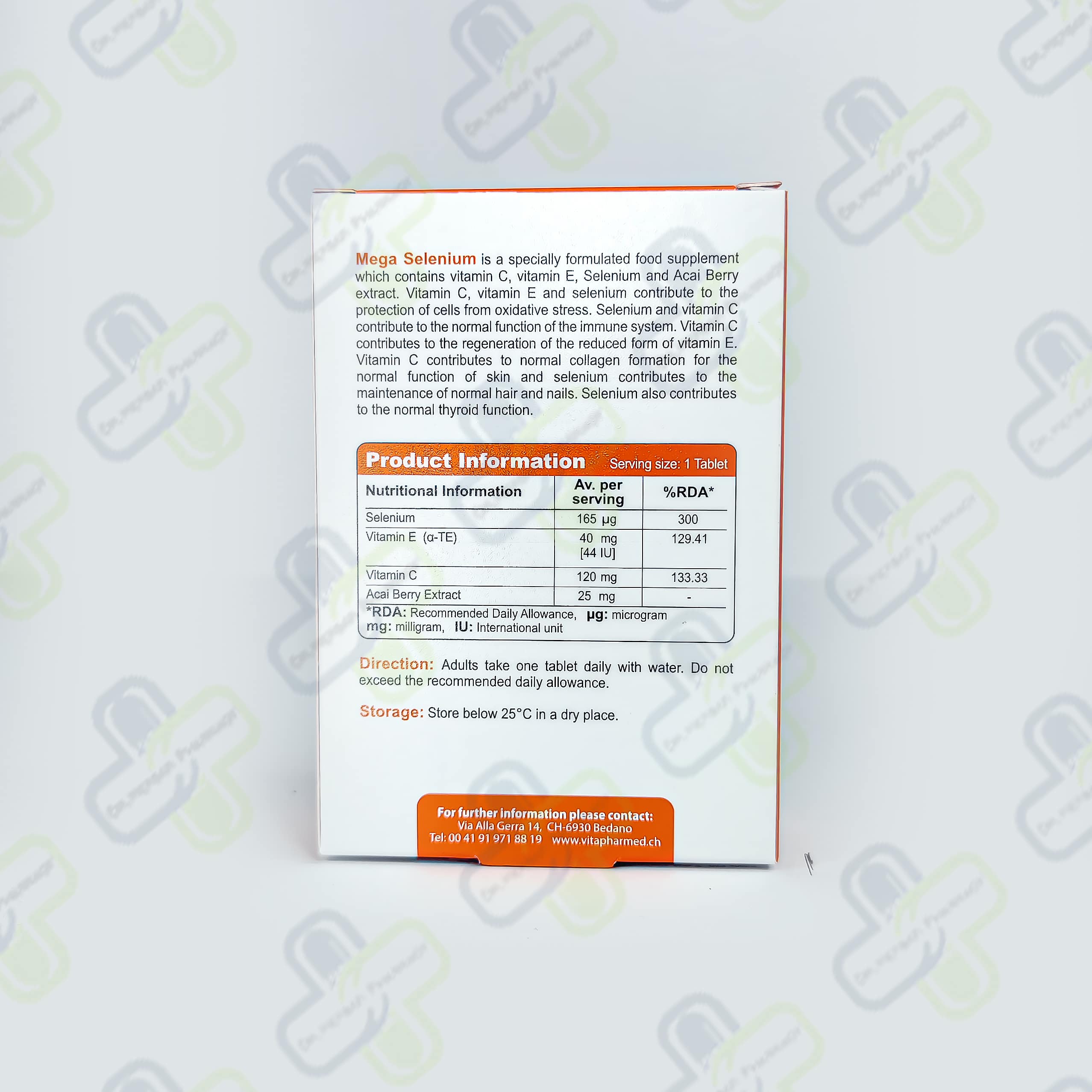 قرص مگاسلنیم 30 عددی ویواتیون