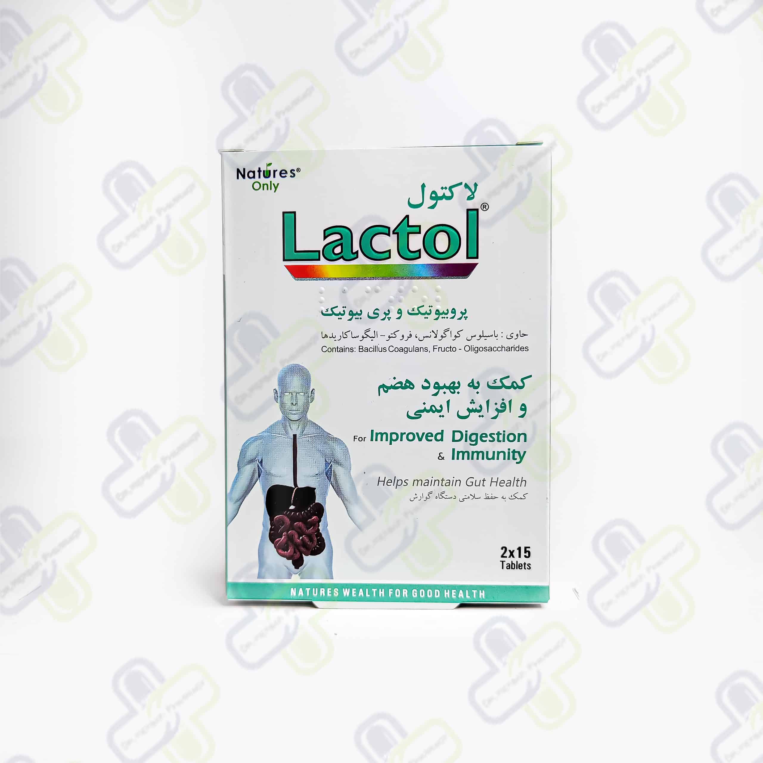 قرص لاکتول نیچرز اونلی ۳۰ عدد