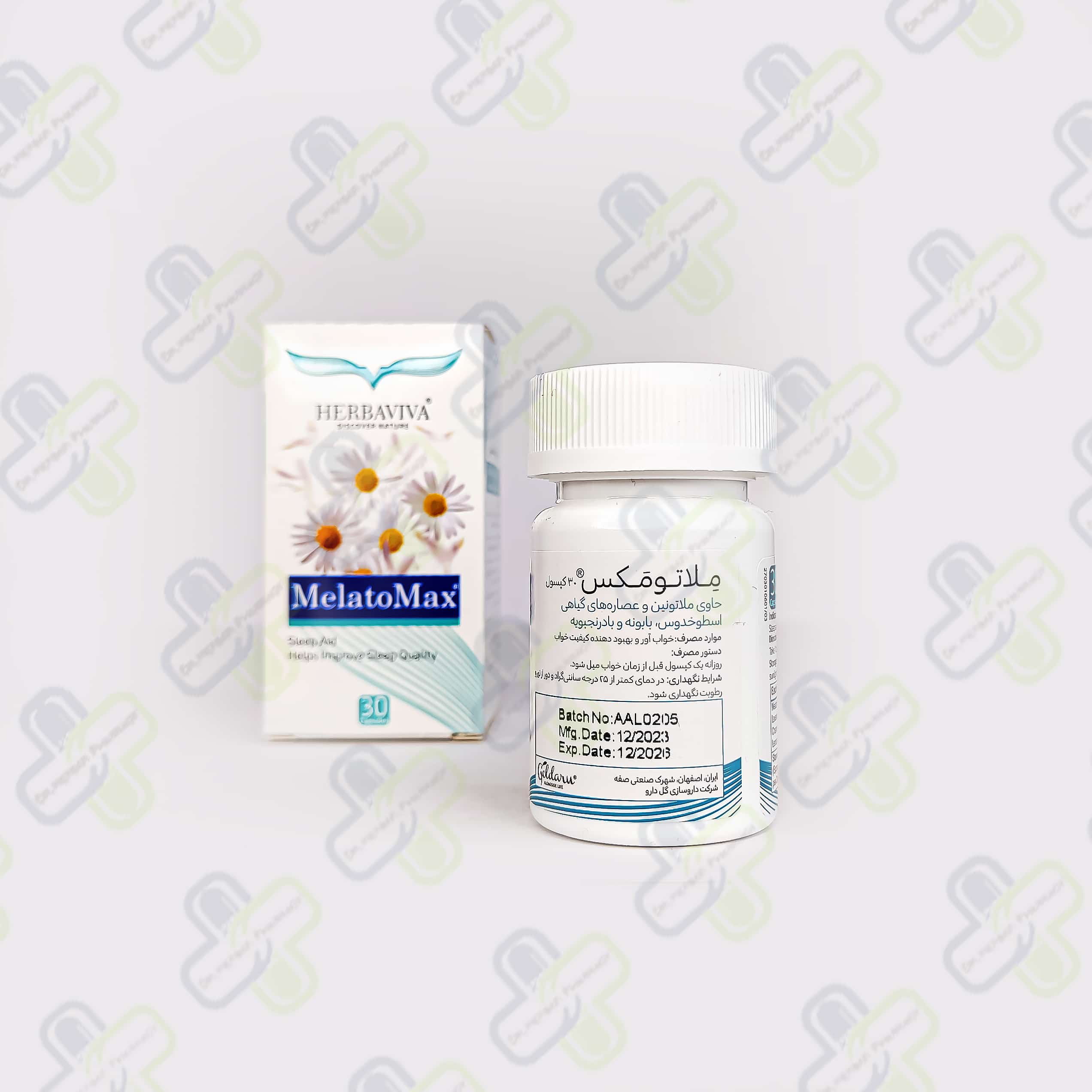 کپسول ملاتونین ملاتومکس هرباویوا 30 عدد