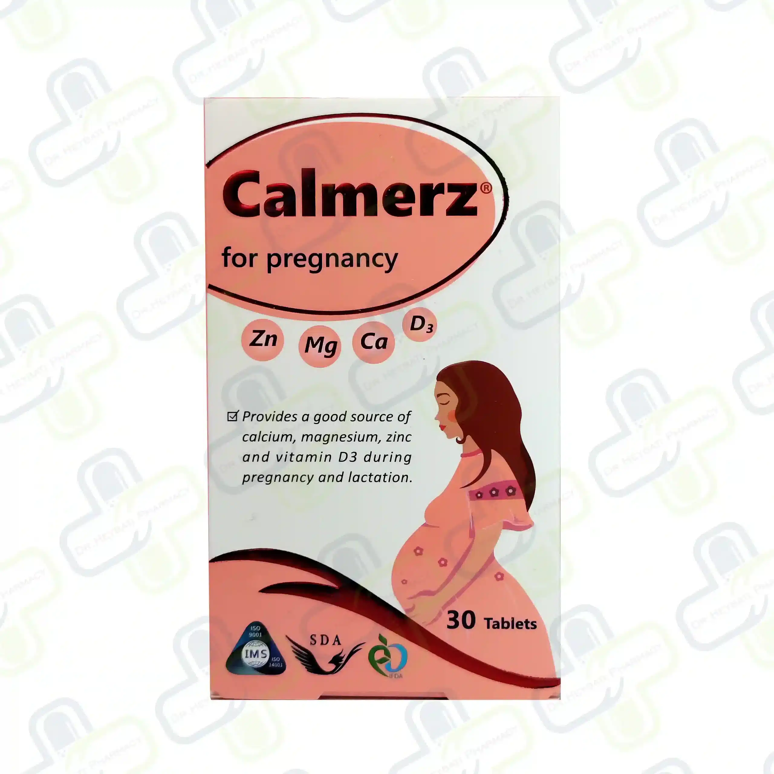 قرص کالمرز دوران بارداری تعداد 30 عدد سیمرغ دارو عطار