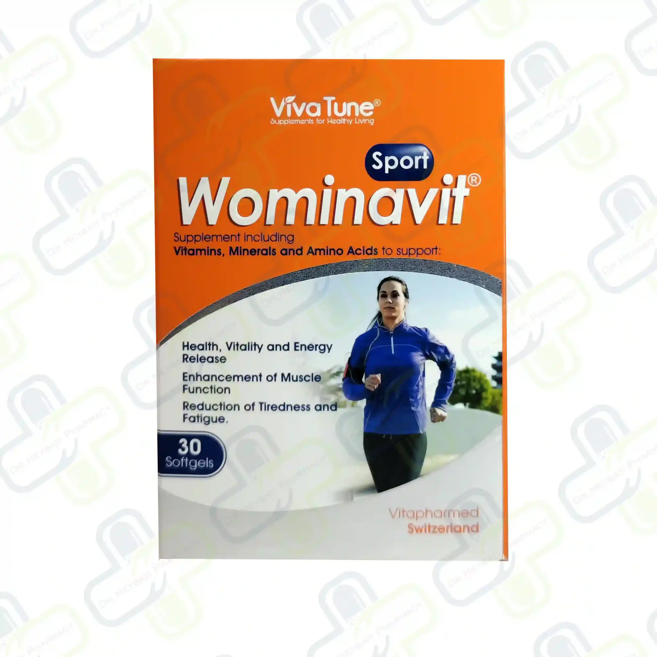 کپسول نرم ژلاتینی ومیناویت اسپورت ویواتیون 30 عدد