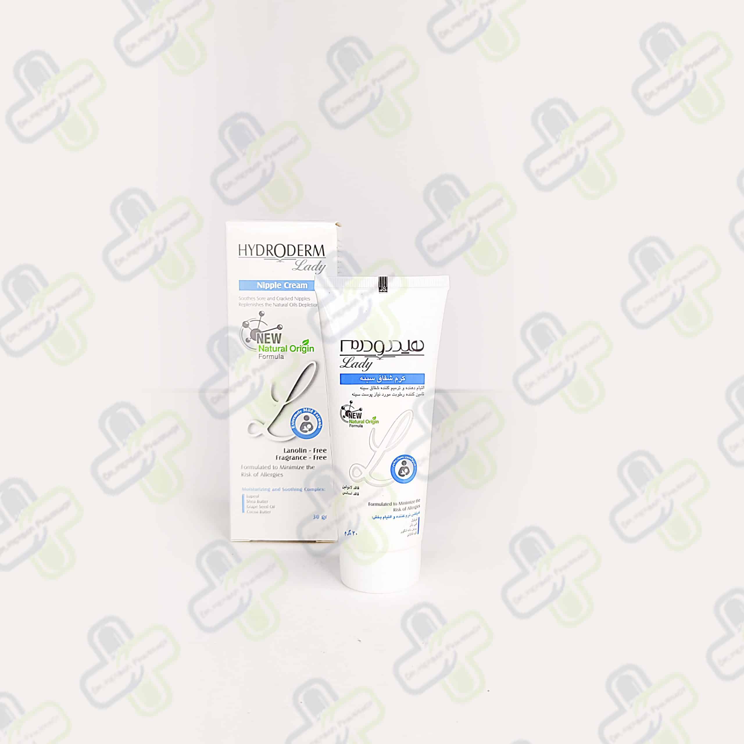 IMG_20250125_234152 کرم شقاق سینه نرم کننده و التیام بخش هیدرودرم ۳۰ گرم