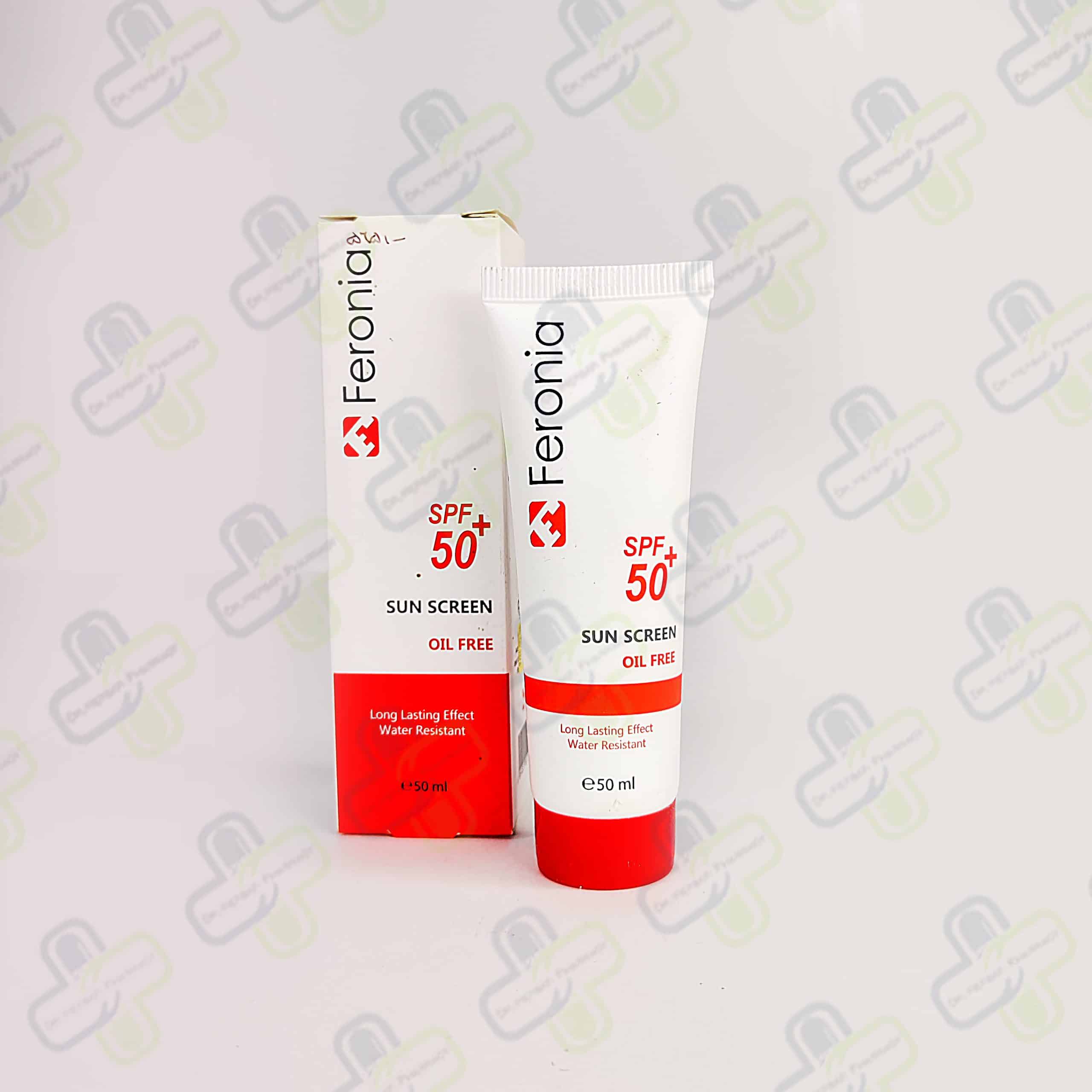 کرم ضد افتاب ساده فرونیا+SPF50