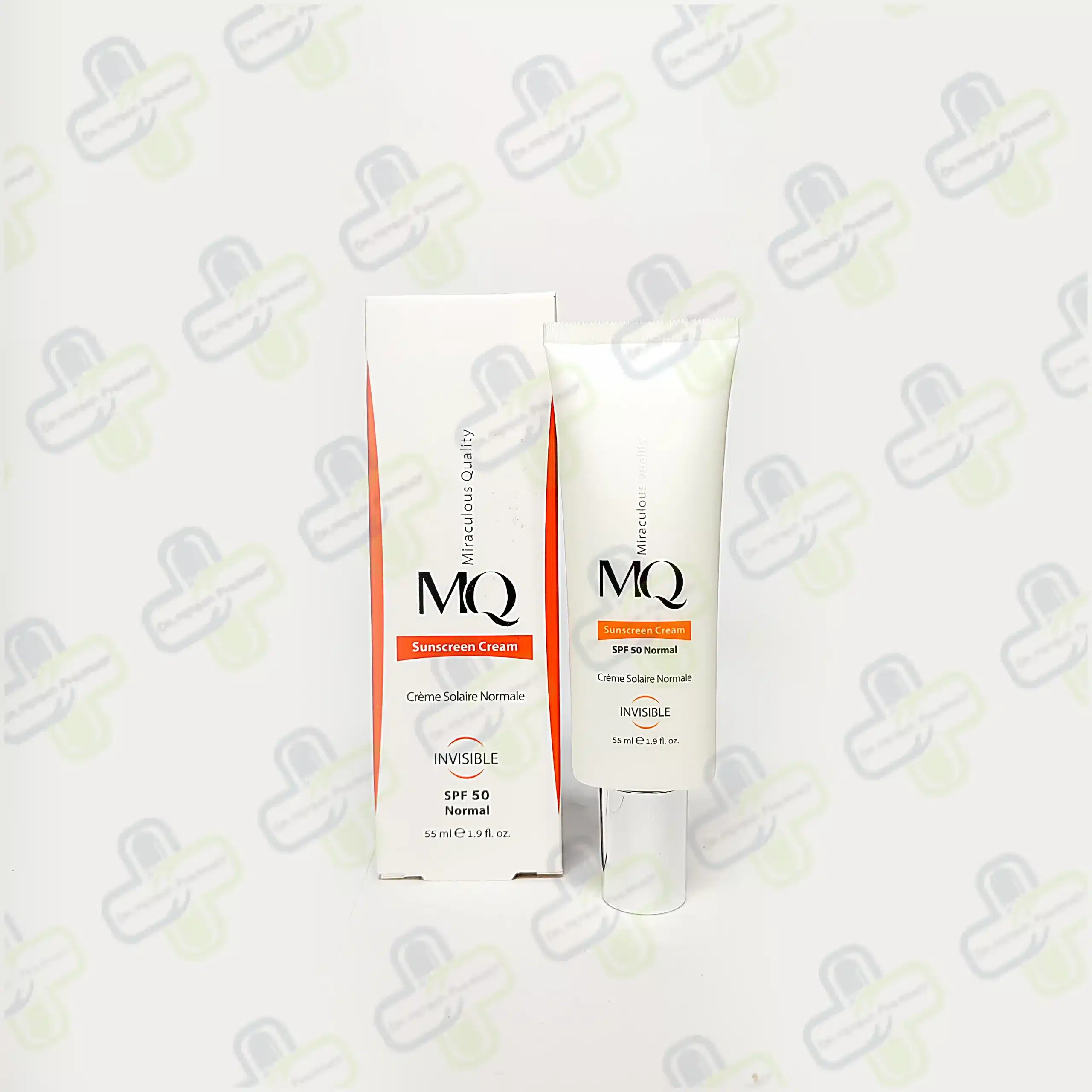 کرم ضد آفتاب ام کیو پوست نرمال‌ SPF50 رنگ روشن 55 میل