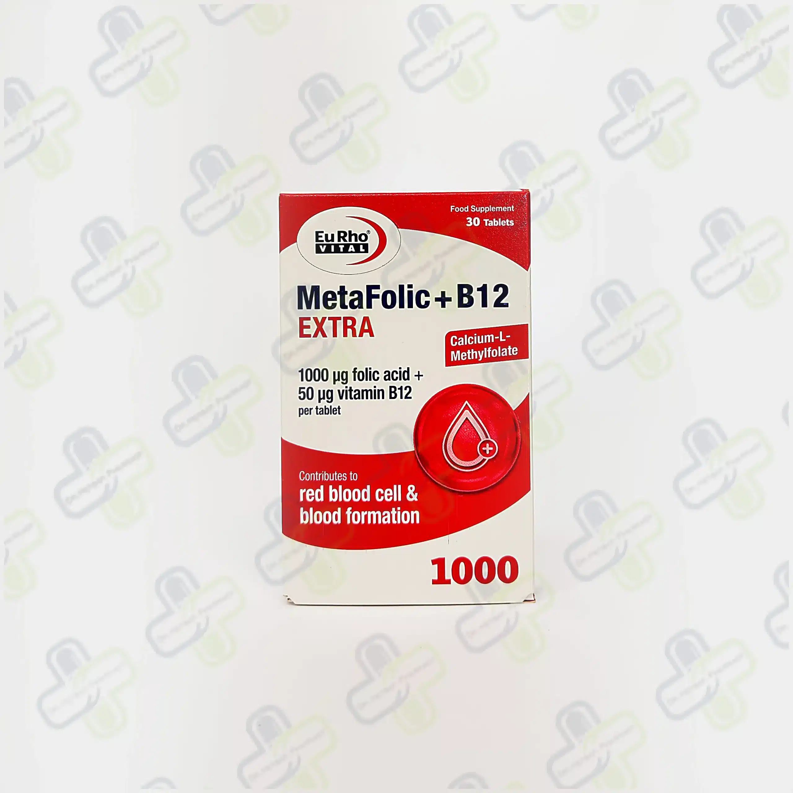 قرص متافولیک + B12 اکسترا یوروویتال