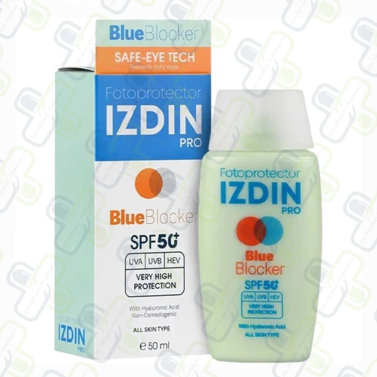 کرم ضد آفتاب بدون رنگ فیوژن فلوئید ایزدین پرو 50ml