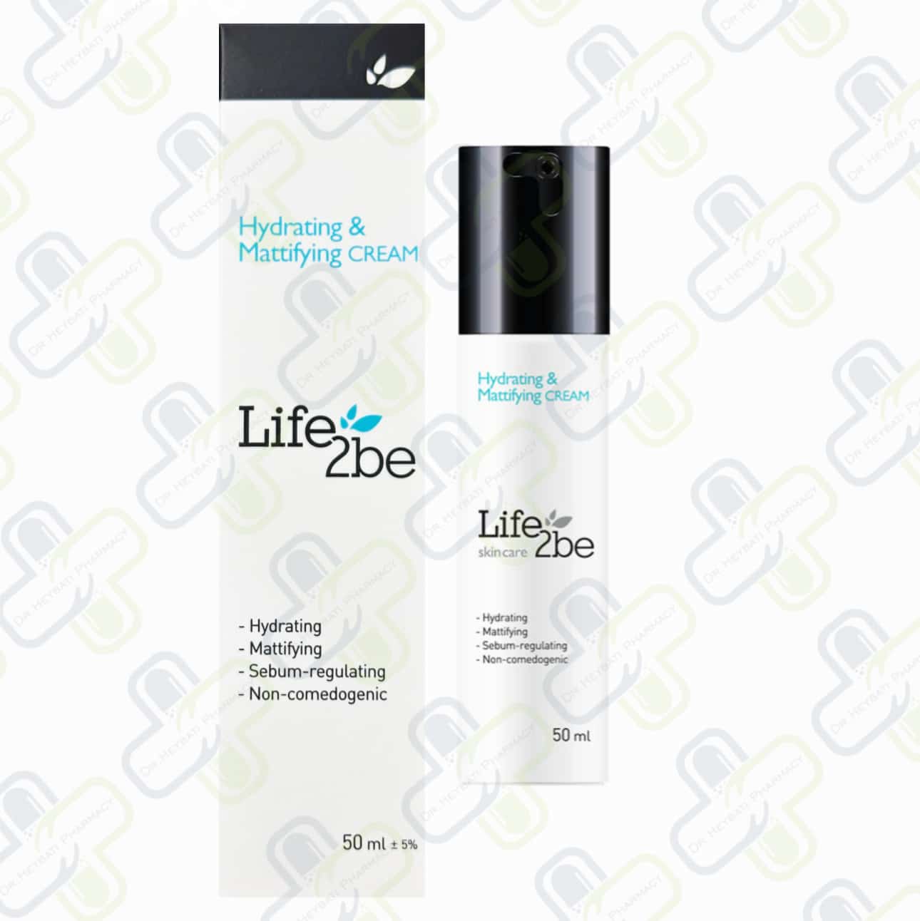 کرم آبرسان و مات کننده پوست چرب لایف توبی 50 میل