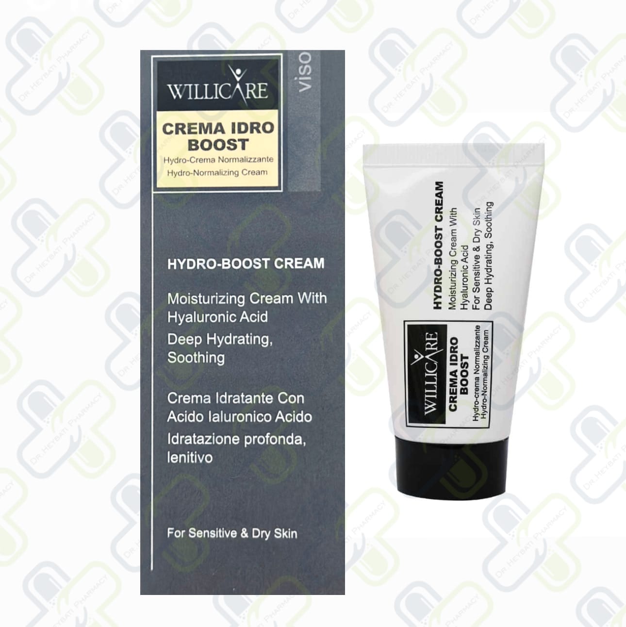 کرم مرطوب کننده پوست خشک و نرمال ویلی کر | 50 میل-Willicare
