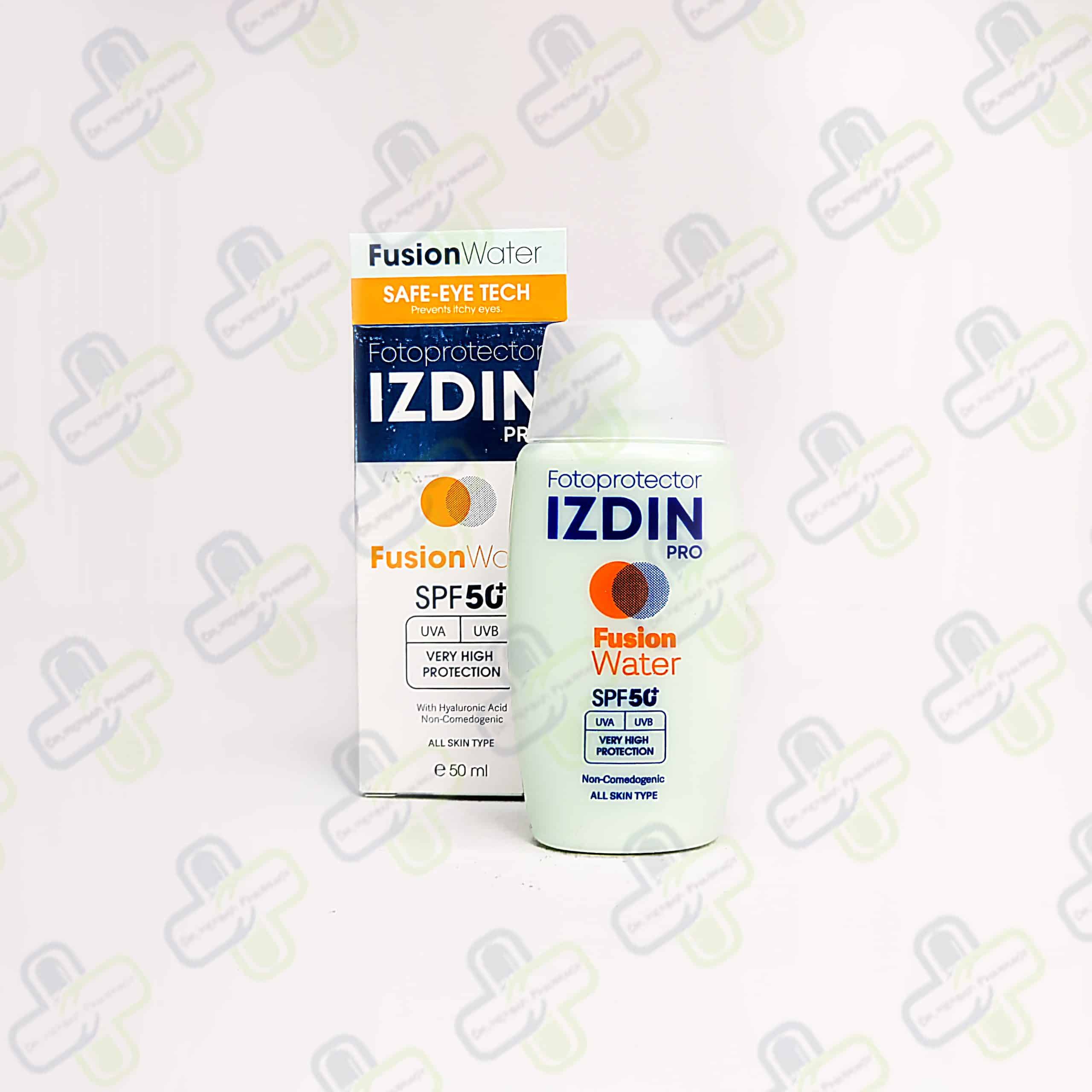 ضد آفتاب بدون رنگ فیوژن واتر ایزدین پرو 50ml