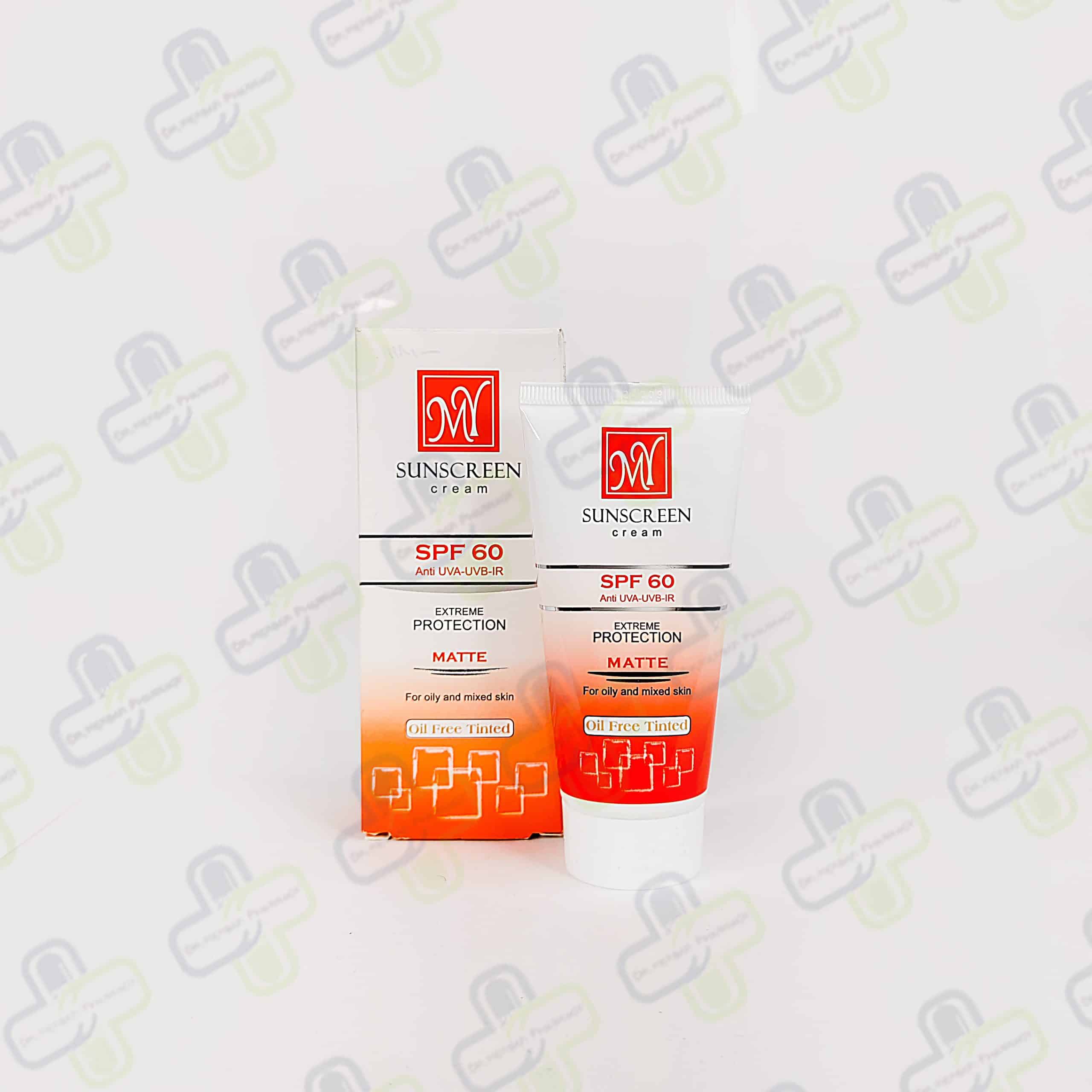 کرم ضد آفتاب مای فاقد چربی رنگی SPF60 مناسب پوست چرب و مختلط 50 میل