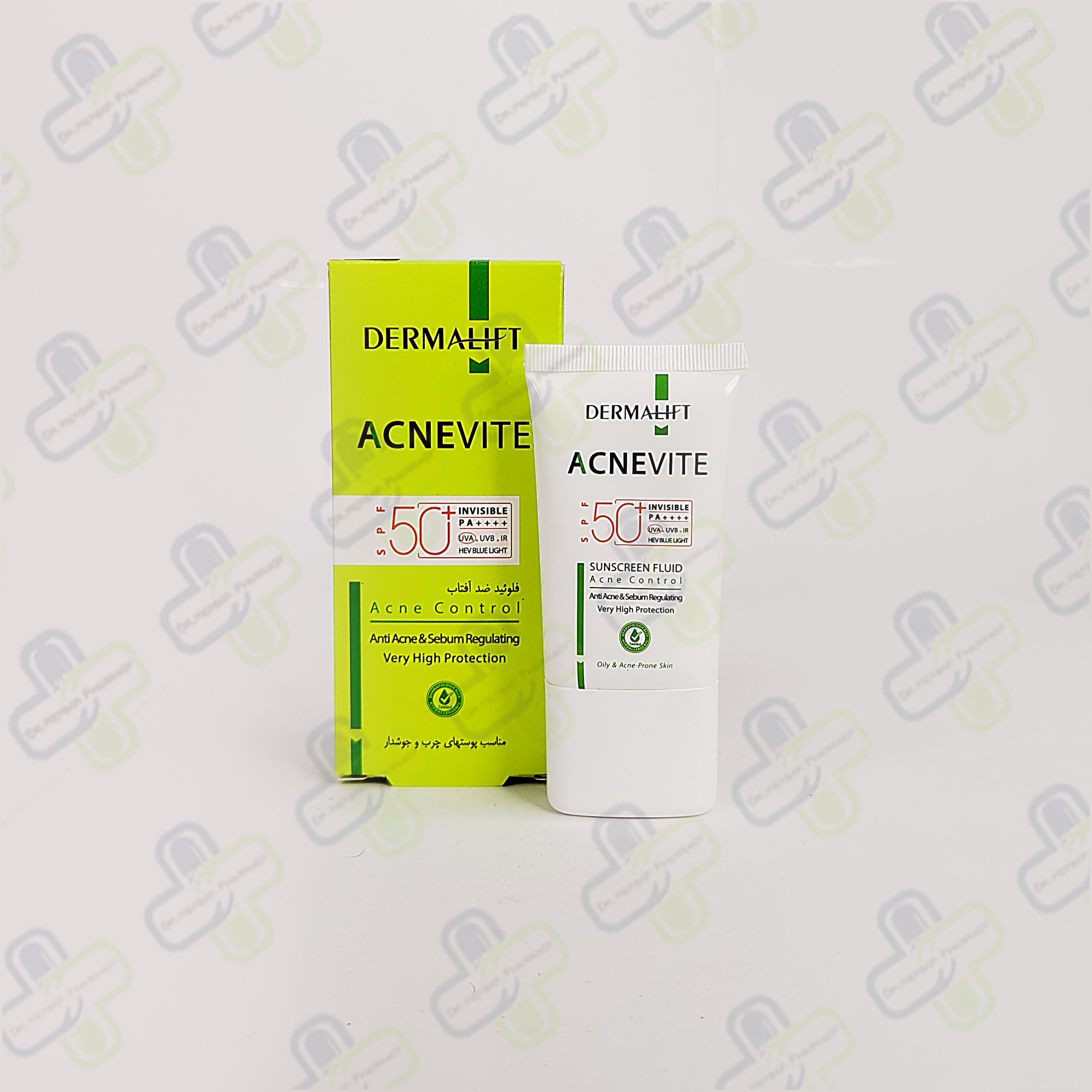 فلوئید ضد آفتاب آکنویت SPF50 درمالیفت