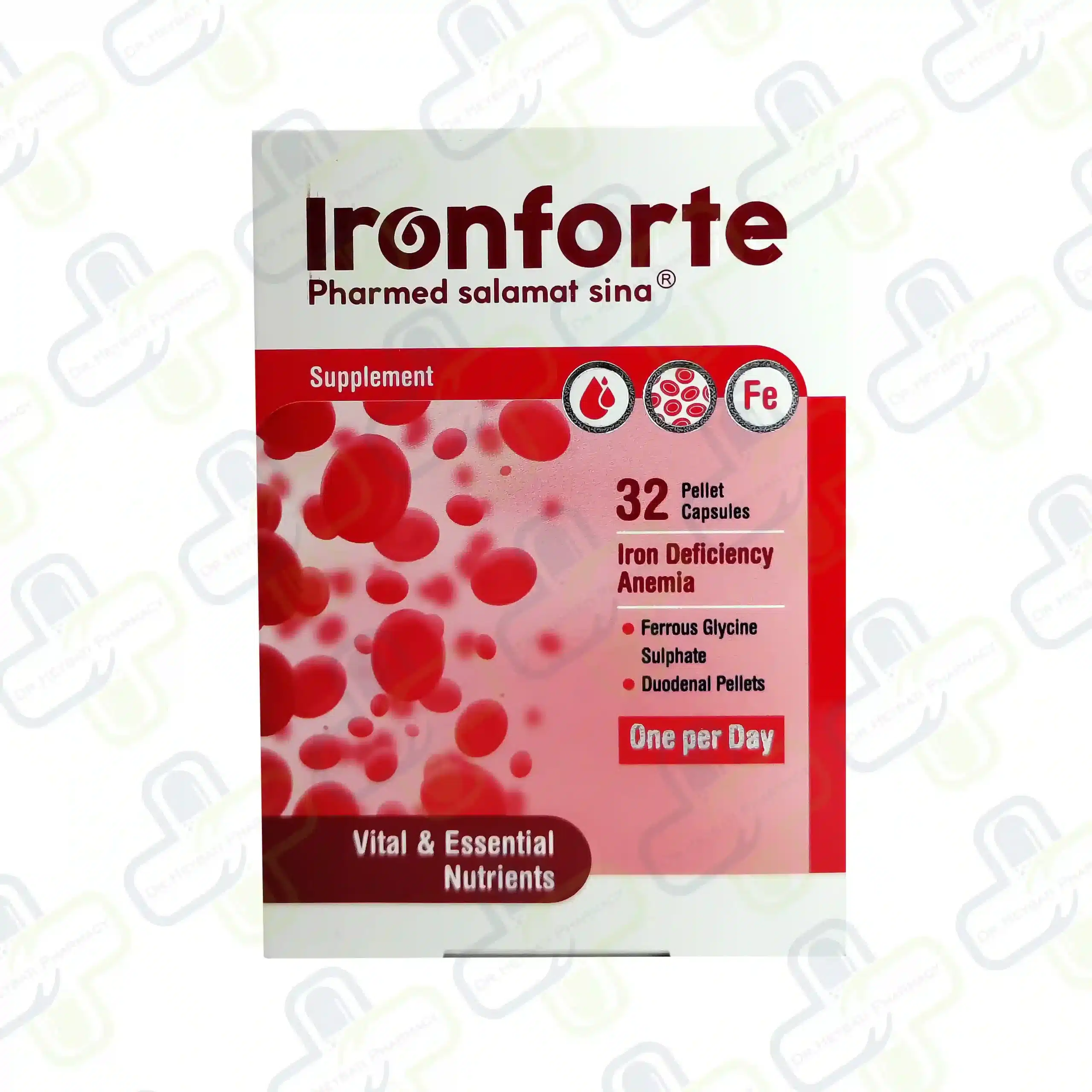 كپسول آیرون فورت 32 عدد فارمد سلامت سینا