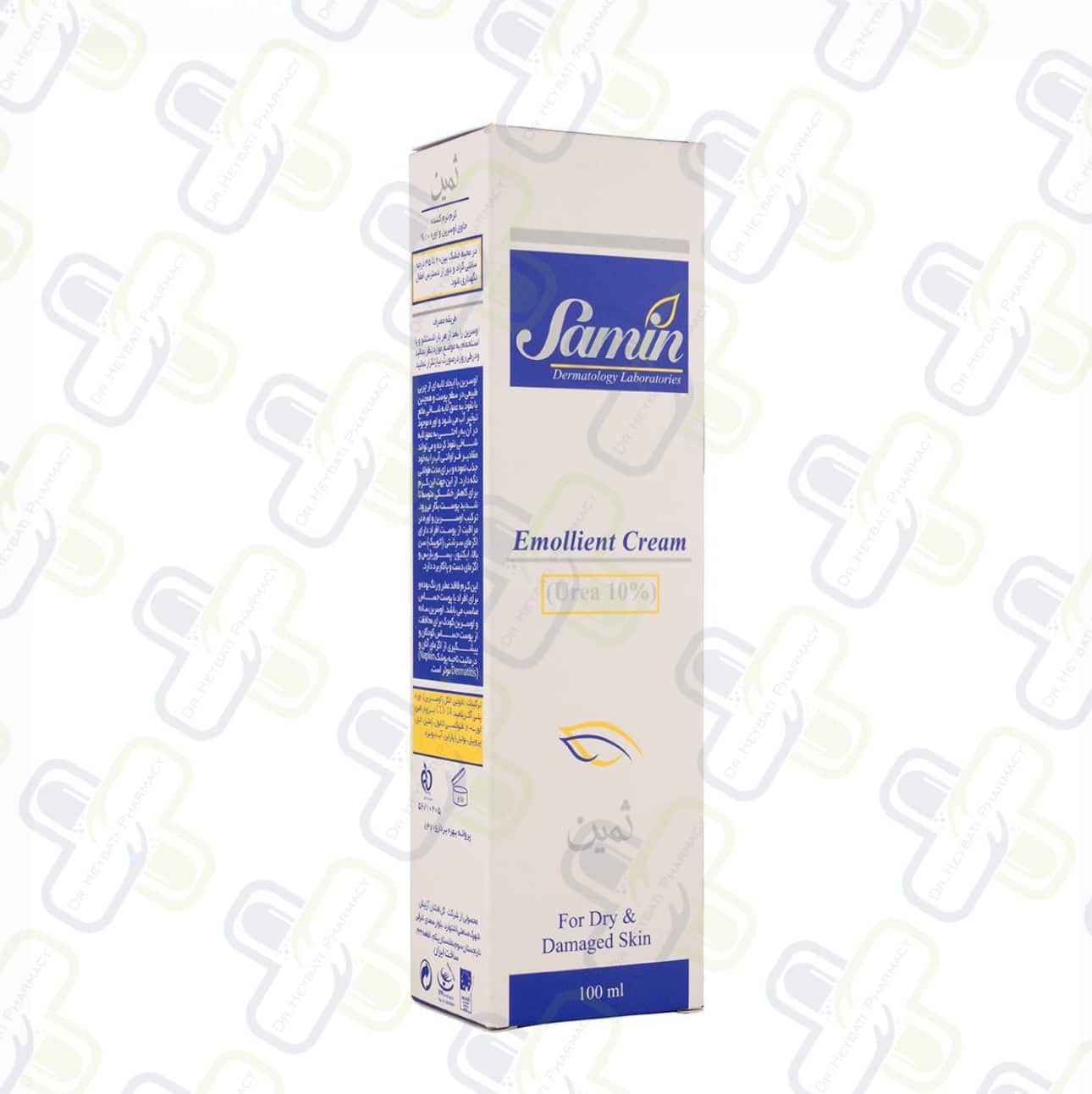 1 (15) کرم نرم کننده ثمین حاوی اوسرین و اوره 10 درصد 100 میل