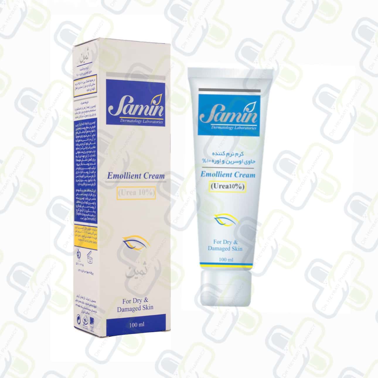 1 (21) کرم نرم کننده ثمین حاوی اوسرین و اوره 10 درصد 100 میل