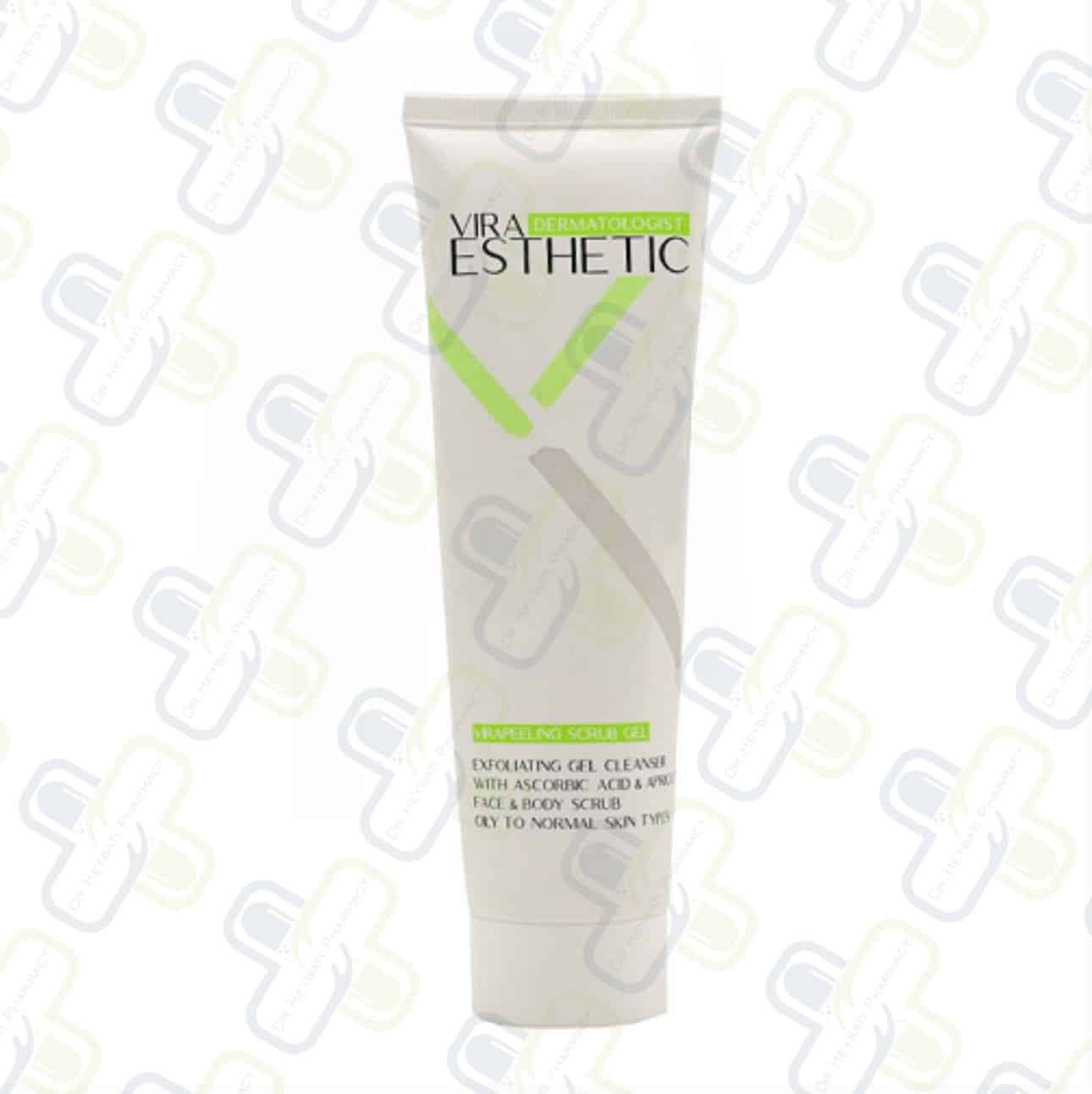 ژل اسکراب پوست صورت و بدن ویرا استتیک