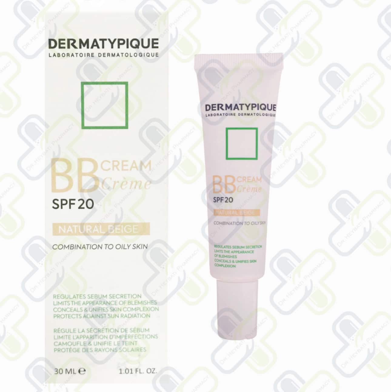 بی بی کرم SPF20 درماتیپیک 30 میلی لیتر بژ طبیعی