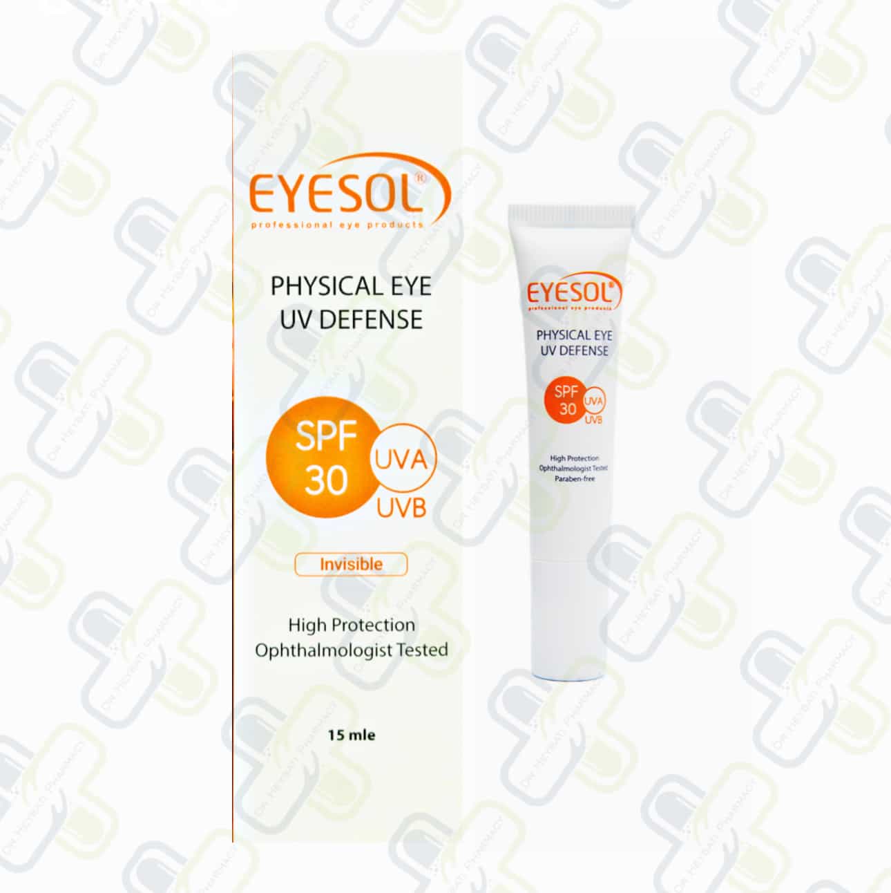 4 (74) ضد آفتاب دور چشم رنگی آیسول SPF30