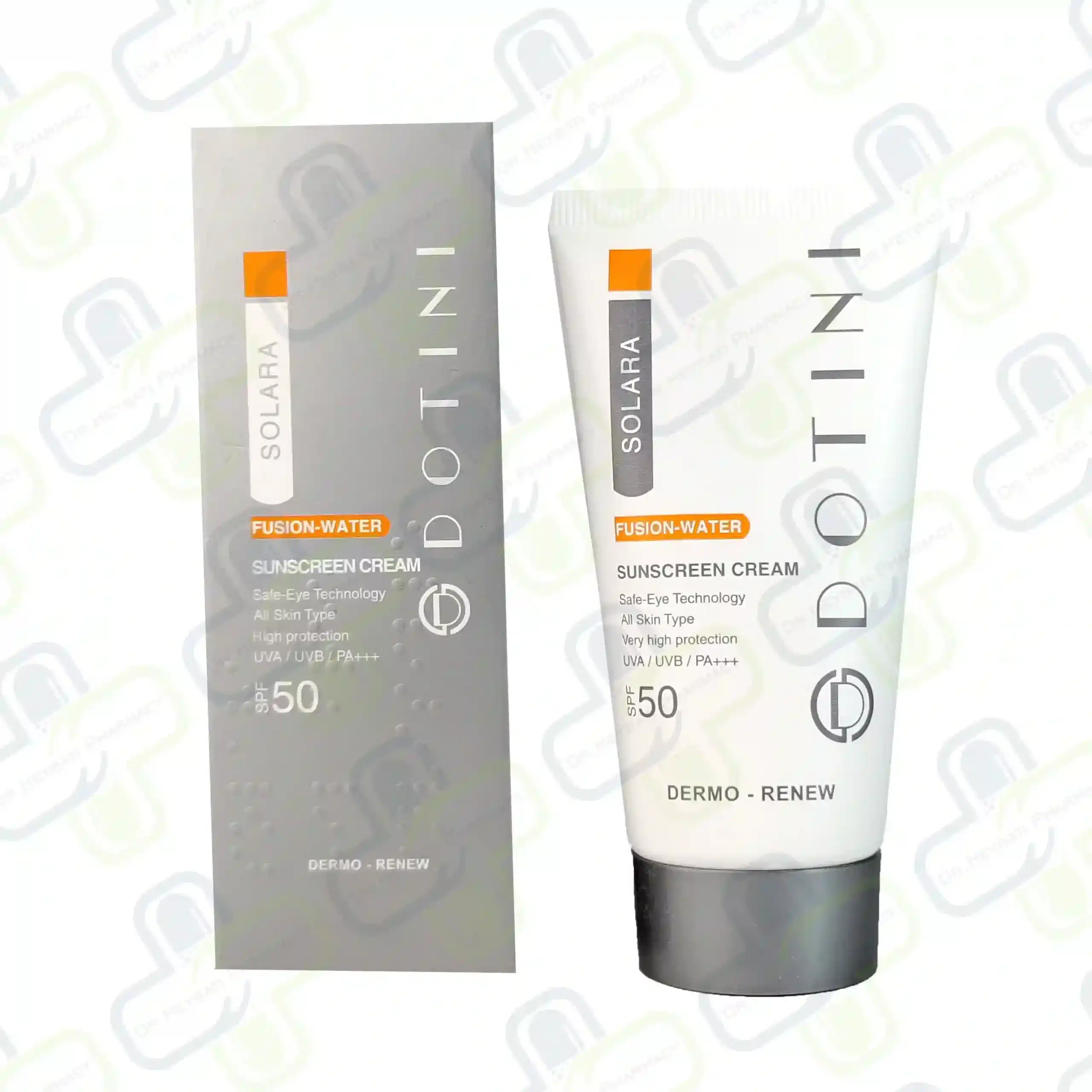 کرم ضد آفتاب فیوژن واتر دوتینی SPF50 بیرنگ انواع پوست 50 میلی لیتر