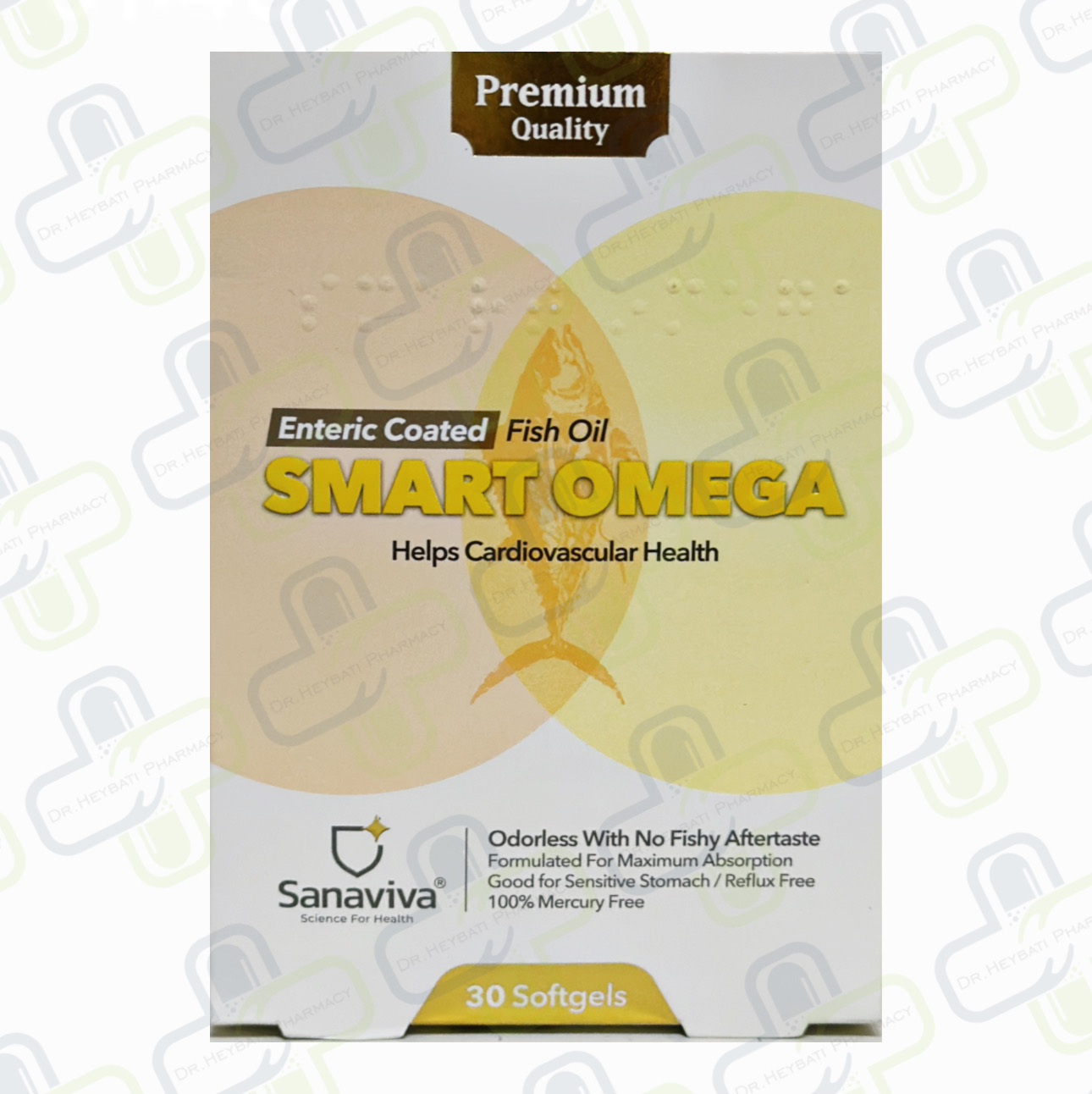 سافتژل اسمارت امگا 1000 میلی گرم 30 عددی