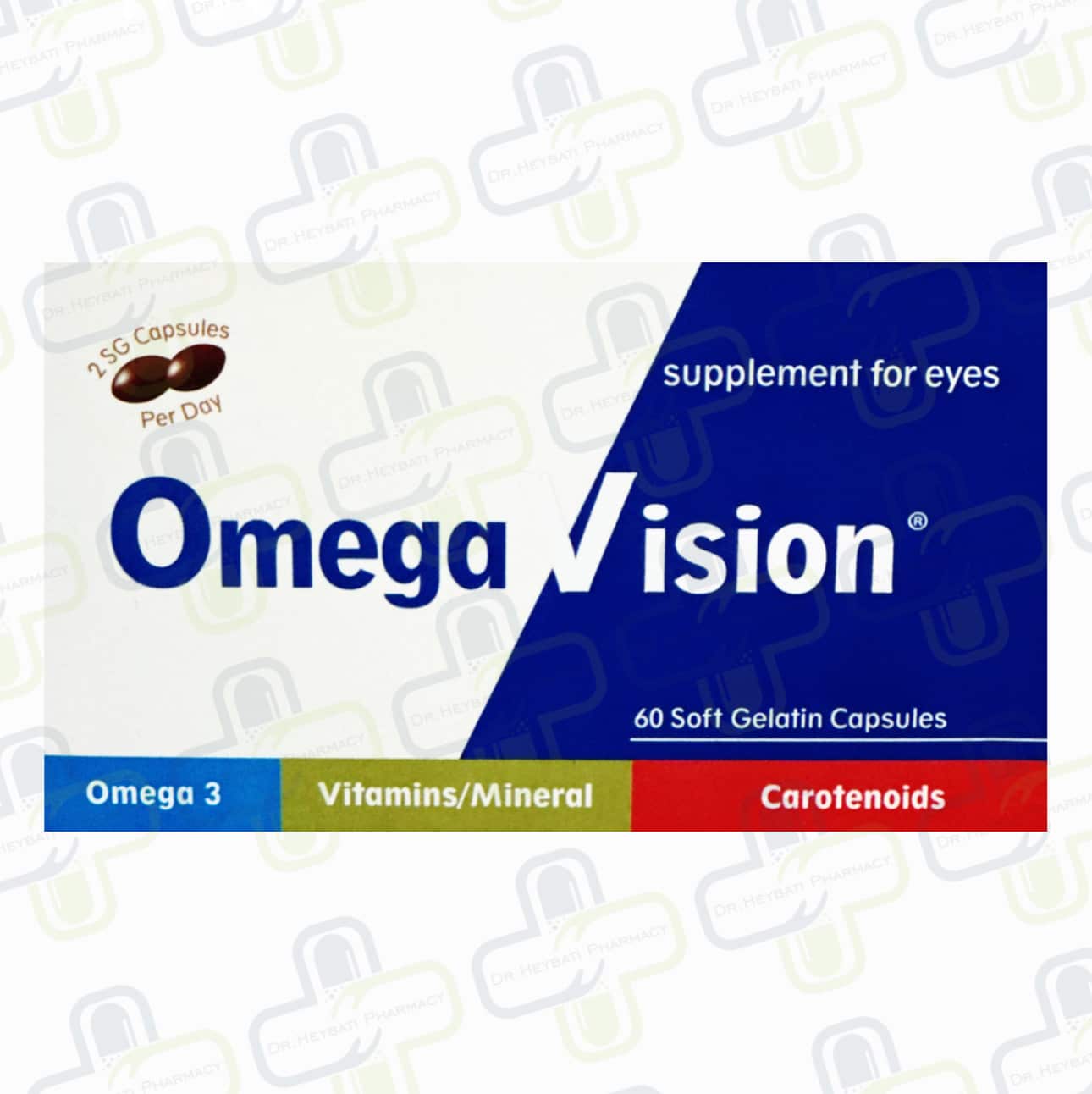 کپسول امگا ویژن دانا ۶۰ عدد