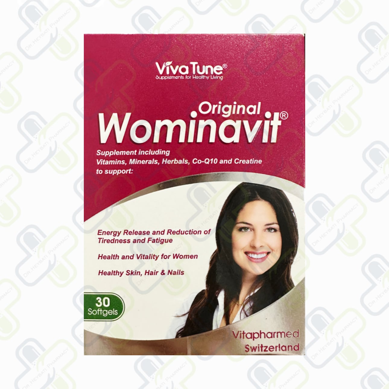 4 (103) سافت ژل ومیناویت اورجینال ویواتیون مناسب بانوان ۳۰ عددی